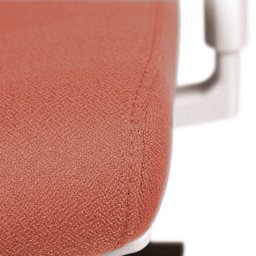 Cadeira de Escritório Marelli Profit 1605 Mescla Rose com Base Polida e Apoio de Cabeça - 4