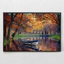 Ver imagem 1 de Quadro Decorativo Horizontal Paisagem Natural Com Moldura e Sem Vidro 90x140
