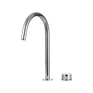 Torneira Para Banheiro Misturador Monocomando Carás Pingoo.casa - Prata