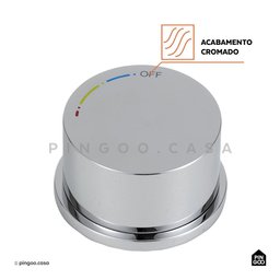 Torneira Para Banheiro Misturador Monocomando Carás Pingoo.casa - Prata - 5
