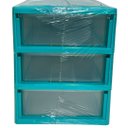 Ver imagem 2 de Gaveteiro Organizador 3 Gavetas Plasnorthon Resistente 6010