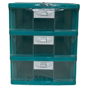 Gaveteiro Organizador 3 Gavetas Plasnorthon Resistente 6010