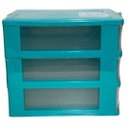 Ver imagem 4 de Gaveteiro Organizador 3 Gavetas Plasnorthon Resistente 6010