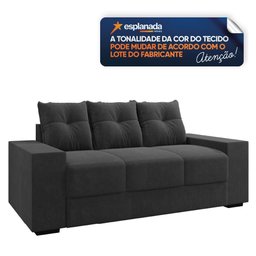 Sofá Namoradeira 3 Lugares 1,70m Ibiza Suede Selmer - 5