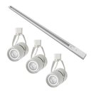 Ver imagem 1 de Kit Trilho 1 Metro com 3 Spots Nordecor Classic Ar70 Gu10 Bivolt Branco