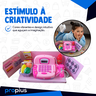 Mini Caixa Registradora Infantil Mercadinho Mercado Menino Menina Máquina Supermercado Acessórios Lo - 4