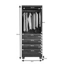 Ver imagem 4 de Guarda Roupa Camiseiro New Maia 2 Portas 4 Gavetas - Benetil