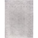 Ver imagem 2 de Tapete Sala 200x250 Alto Relevo Realce Eden 51 Cinza Prata