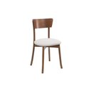 Ver imagem 1 de Cadeira Jantar Fluffy Madeira Maciça Cozinha Sala Conforto:pinhão