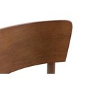 Ver imagem 6 de Cadeira Jantar Fluffy Madeira Maciça Cozinha Sala Conforto:pinhão