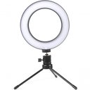 Ver imagem 1 de Ring Light 16cm Led Bicolor Dimmer C/tripé Blog Make Up
