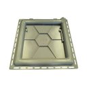 Ver imagem 3 de Tampa Casa Máquina Piscina Lisa Articulada Grelha 80x80cm B1