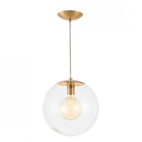 Pendente Esférico Bivolt 30cm Esphera Madelustre