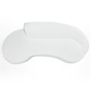 Ver mais imagens de Sofá Living 3 Lugares 210cm Braço Direito Mozart D06 Sintético Branco - Mpozenato