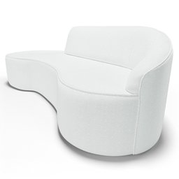 Sofá Living 3 Lugares 210cm Braço Direito Mozart D06 Sintético Branco - Mpozenato - 7 Sofá Living 3 Lugares 210cm Braço Direito Mozart D06 Sintético Branco - Mpozenato - 7