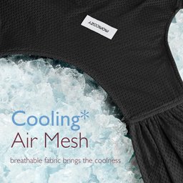 Momcozy Sling Air-mesh Ajustável Preto para Bebês de 3,6 a 15,8kg - 3