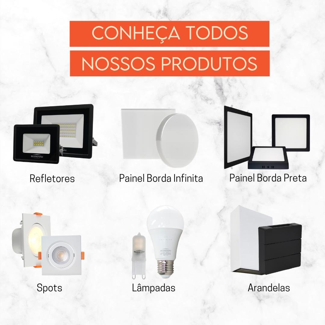 Luminária de Emergência Led com 2 Faróis 5w Bi-volt - 4