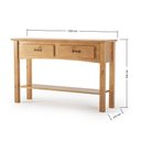 Ver imagem 4 de Aparador Buffet Balcão Retrô em Madeira Maciça Rústico