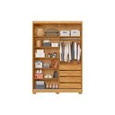Ver imagem 4 de Guarda Roupa Casal 2PORTAS 4GAVS Riva 2.4 Off White Demóbile
