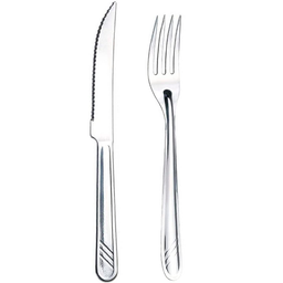 Jogo De Talheres 48 Peças Garfo e Faca Inox Linha Moniz - 1