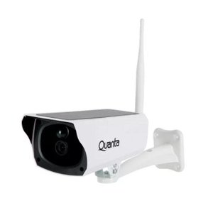 Câmera de segurança Ip Quanta Qtc SI30 Full HD solar wifi - branca
