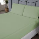 Ver imagem 3 de Jogo de Lençol Dia a Dia Liso 3 Peças Casal 80% Algodão - 20% Poliéster Percal 140 Fios Cor: