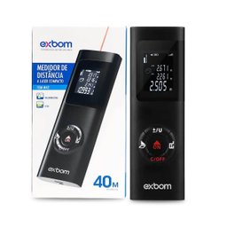 Medidor Profissional Distancia Trena Digital Laser 40 Metros - 2