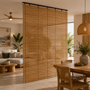 Ver mais imagens de Kit 12 Esteira de Bambu Natural 5x1m Cortina Decoração Tenda