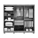 Ver imagem 2 de Guarda-roupa Sergipe 6 Portas de Abrir Bianchi