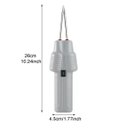 Ver imagem 3 de Depenador Eletrico Remove Pena Frango Galinha Pato Ganso Peru Aves Usb Bateria Recarregavel Silencio