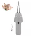 Ver imagem 2 de Depenador Eletrico Remove Pena Frango Galinha Pato Ganso Peru Aves Usb Bateria Recarregavel Silencio