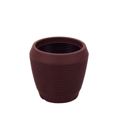 Vaso Tramontina Egípcio em Polietileno Terracota 29 Cm Tramontina