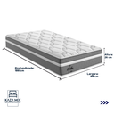 Ver imagem 3 de Colchão Berlim Molas Ensacadas Solteiro Probel