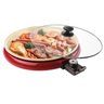 Multi Grill Cadence Ceramic Pan Vermelho 127V - 1