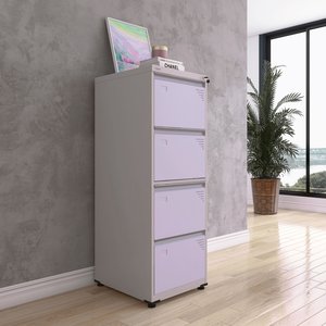 Gaveteiro Arquivo em Aço 4 Gavetas OF04SLTCM