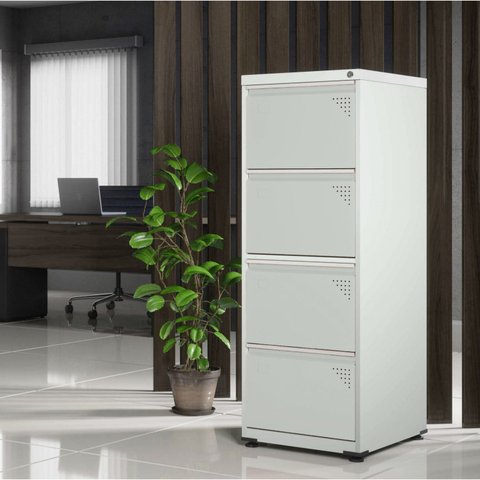 Gaveteiro Arquivo em Aço 4 Gavetas OF04SLTCM