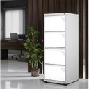 Ver imagem 2 de Gaveteiro Arquivo em Aço 4 Gavetas OF04SLTCM