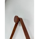 Ver imagem 4 de Espelho Adnet Couro Caramelo Jateado 60x60 3 Tons de Led Botão Touch + Pendurador, Fonte Slin