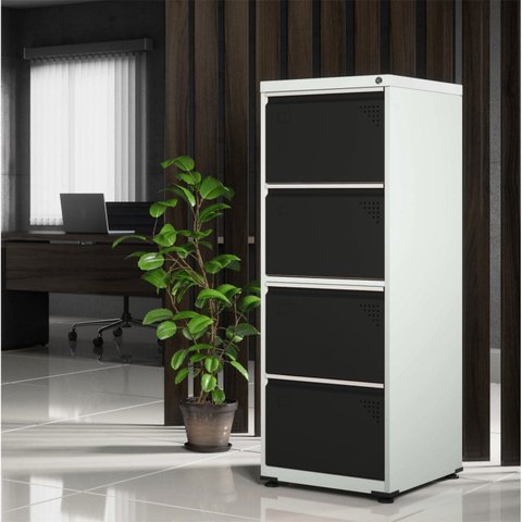 Gaveteiro Arquivo em Aço 4 Gavetas OF04SLTCM