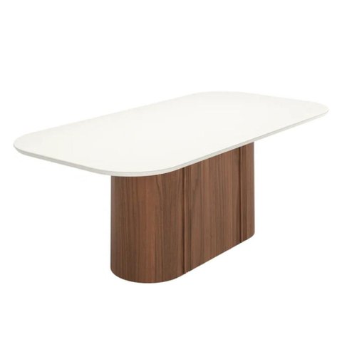 Mesa Jantar 8 Cadeiras Kalina Retangular Apartamento Cozinha
