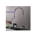 Ver imagem 5 de Torneira de Cozinha Monocomando Gourmet Extensível Cromo Aço Inox 304 - Brinovar