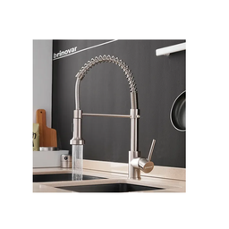 Torneira de Cozinha Monocomando Gourmet Extensível Cromo Aço Inox 304 - Brinovar - 4
