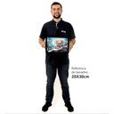 Ver imagem 2 de Quadro Decorativo Baby Coala em Moldura Caixa TaColado Moldura Trad 1cm Madeira Escura com Vidro 20 