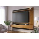Ver imagem 1 de Painel para TV até 70 Polegadas com 3 Portas e 2 Prateleiras Multimóveis Crcol-PTV032 Madeirado/