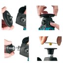 Ver imagem 2 de Lixadeira Politriz Vertical 75mm sem Fio 12v com 2 Baterias Carregador Acessórios Pv0301dsye Makita