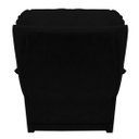 Ver imagem 5 de Poltrona Reclinável Manual Suede Preto