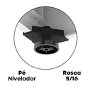 Ver mais imagens de Gaveteiro Arquivo de Aço 4 Gavetas OF04RPTCM Branco