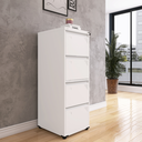 Ver imagem 1 de Gaveteiro Arquivo de Aço 4 Gavetas OF04RPTCM