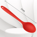Ver imagem 2 de Espátula de Silicone 20cm Reforçada Jjb Utilidades Vermelho
