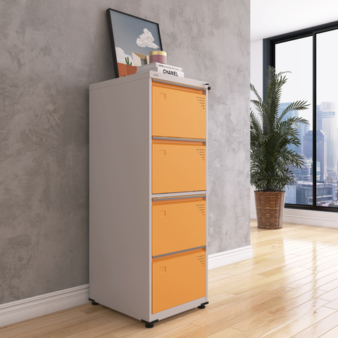 Gaveteiro Arquivo de Aço 4 Gavetas OF04RPTCM